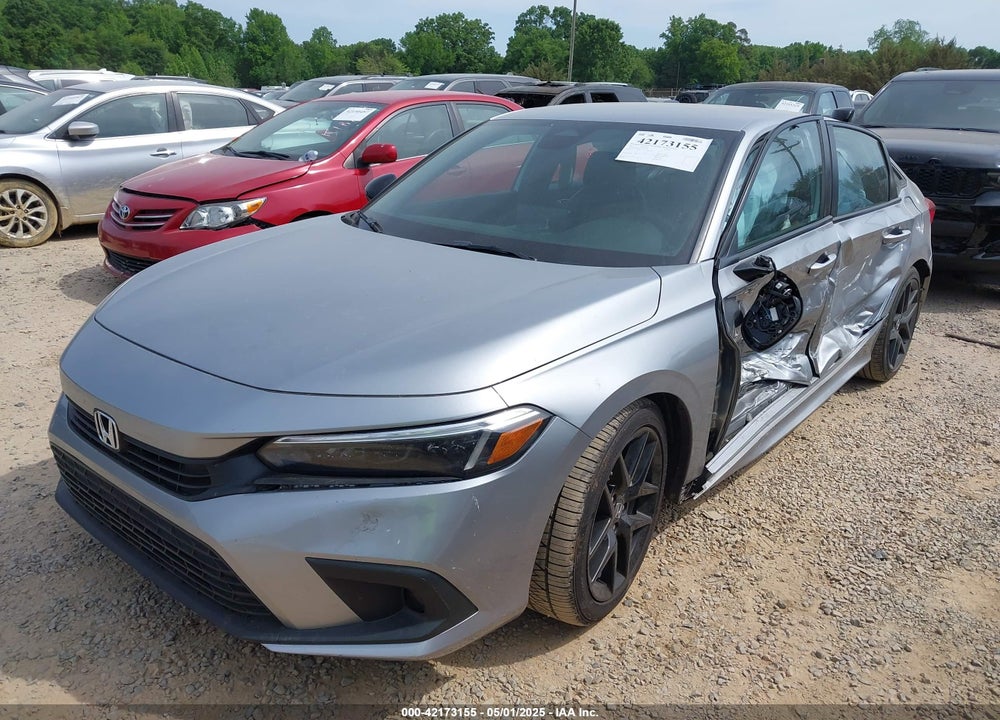 2022 HONDA CIVIC SPORT VIN: 2HGFE2F52NH527469