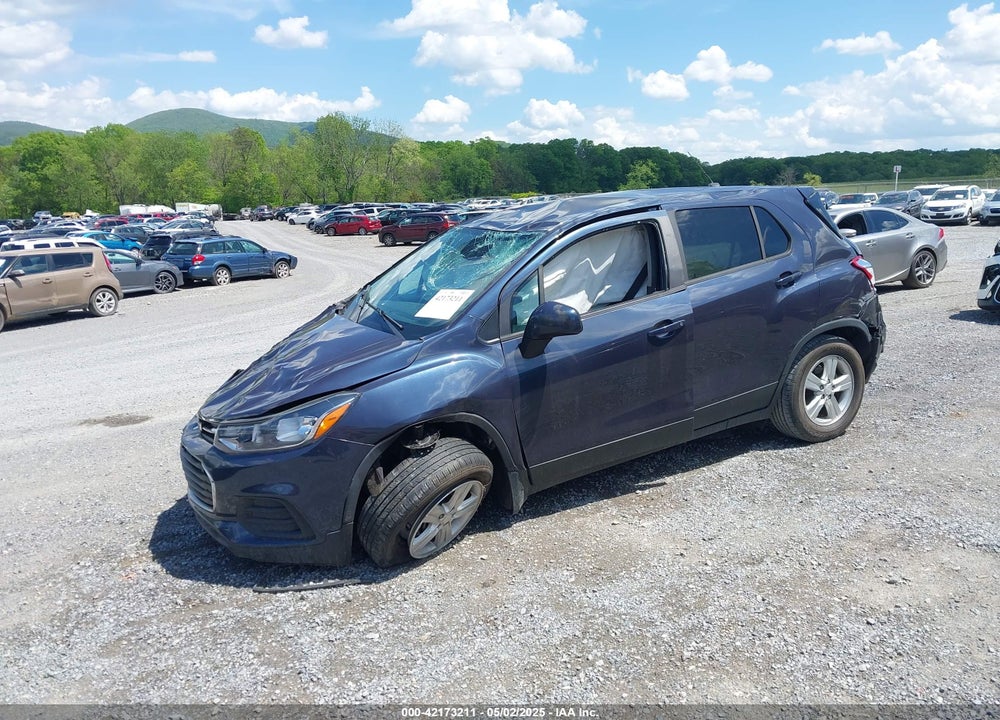 2019 CHEVROLET TRAX VIN: 3GNCJNSB2KL237382