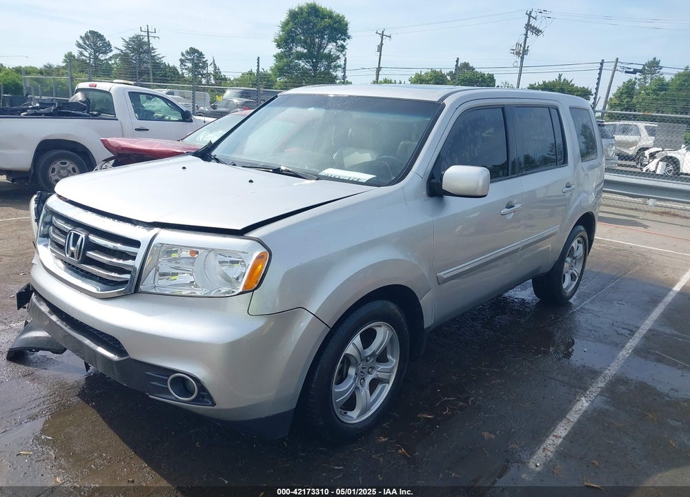 2012 HONDA PILOT EX-L VIN: 5FNYF3H68CB014083