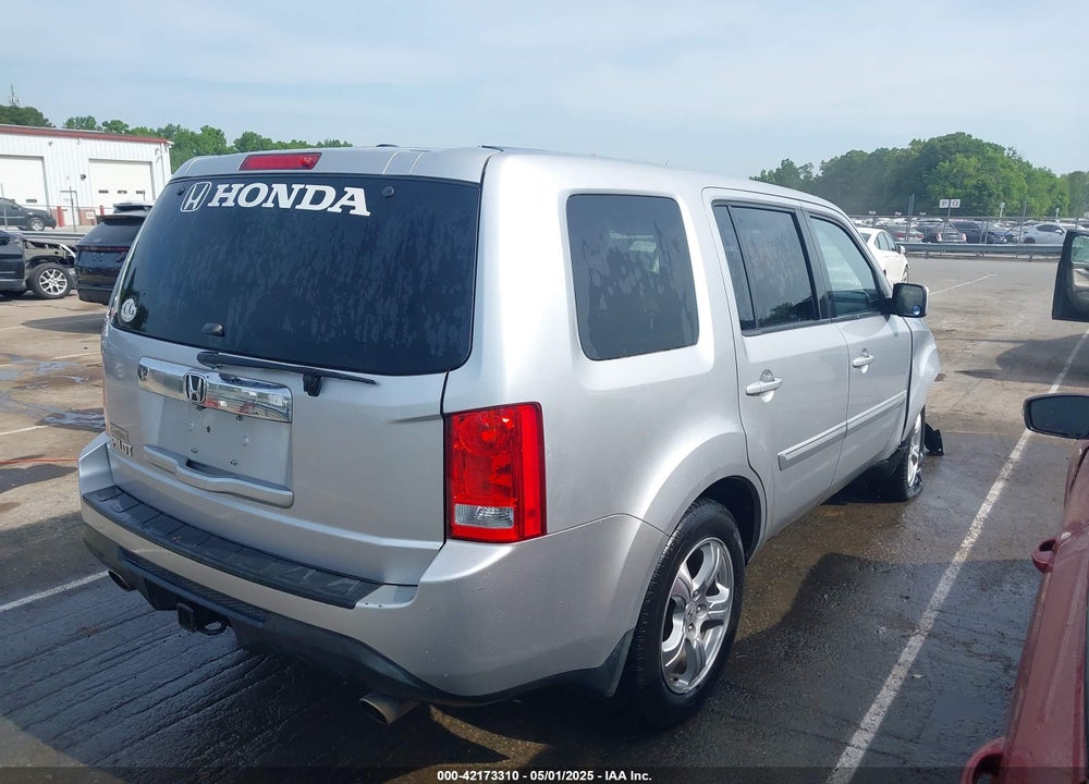 2012 HONDA PILOT EX-L VIN: 5FNYF3H68CB014083