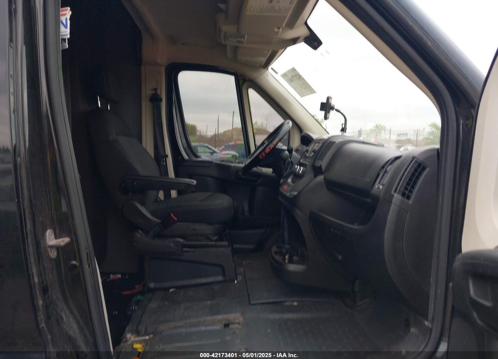2017 RAM PROMASTER 3500 CARGO VAN HIGH ROOF 159 WB EXT VIN: 3C6URVJG4HE524830