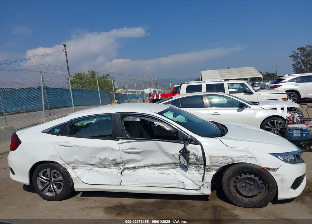 2017 HONDA CIVIC VIN: 2HGFC2F5XHH515211