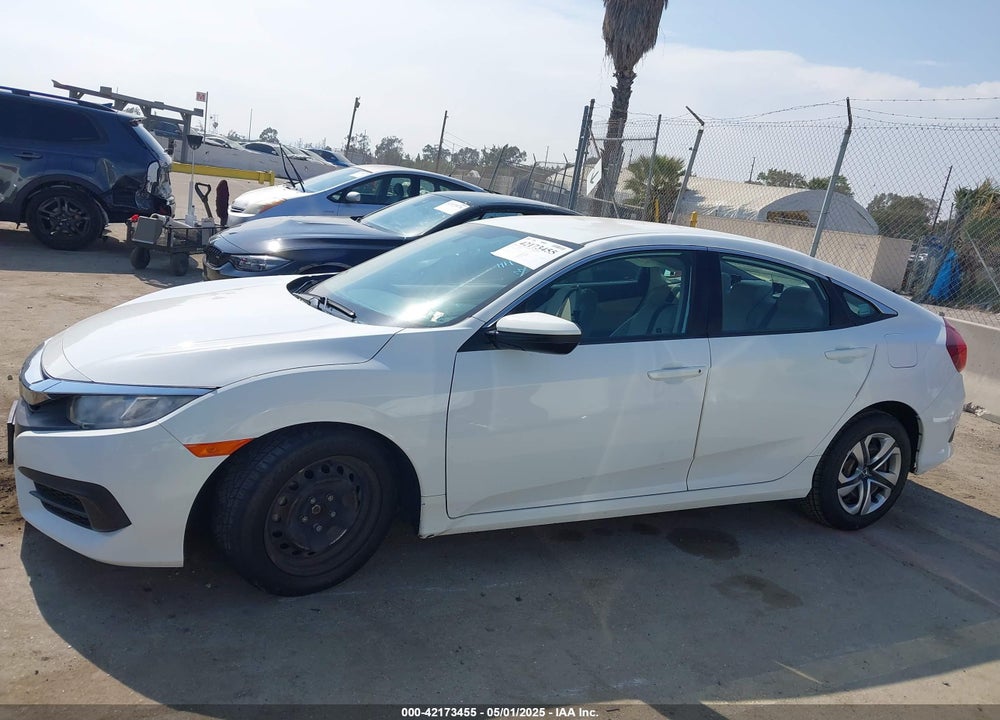 2017 HONDA CIVIC VIN: 2HGFC2F5XHH515211