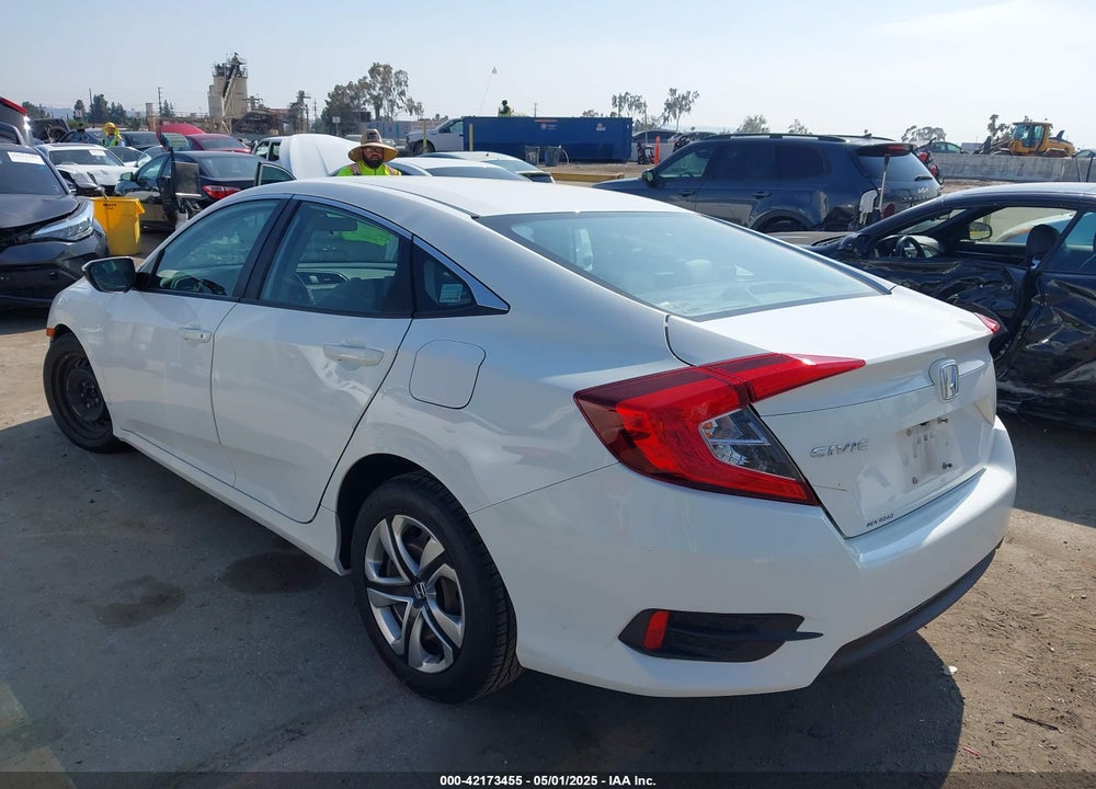 2017 HONDA CIVIC VIN: 2HGFC2F5XHH515211