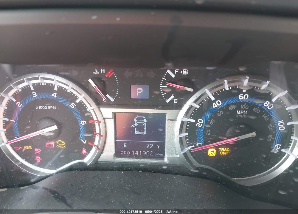 2016 TOYOTA 4RUNNER VIN: JTEBU5JR5G5310550