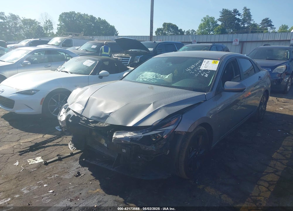 2021 HYUNDAI ELANTRA SEL VIN: KMHLM4AG1MU140346