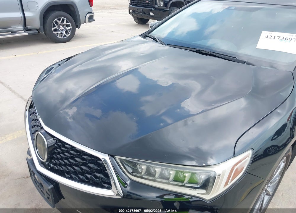 2019 ACURA TLX STANDARD VIN: 19UUB1F39KA010463