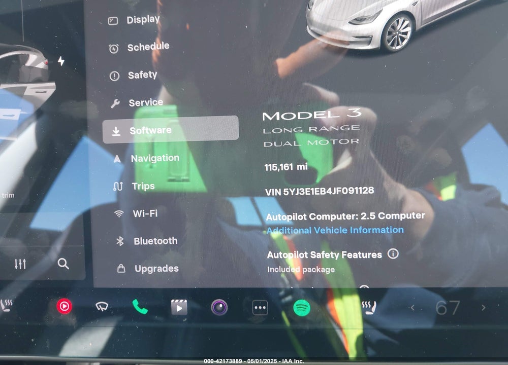 2018 TESLA MODEL 3 VIN: 5YJ3E1EB4JF091128