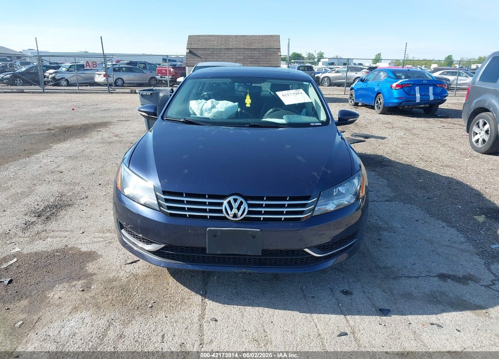 2012 VOLKSWAGEN PASSAT VIN: 1VWBH7A3XCC043019