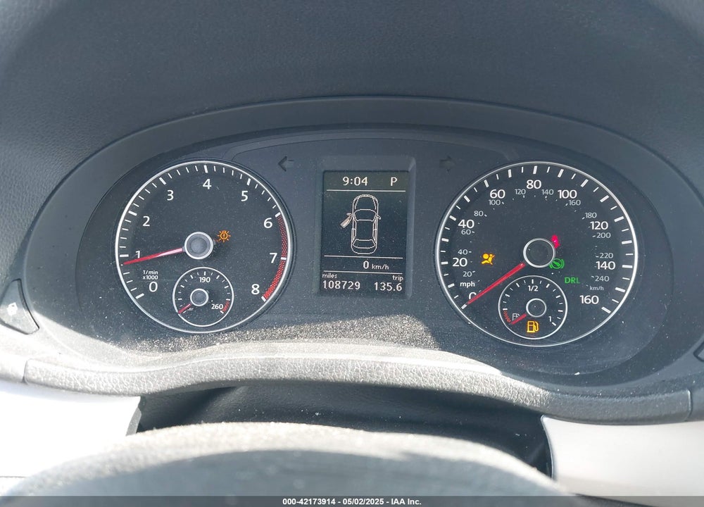 2012 VOLKSWAGEN PASSAT VIN: 1VWBH7A3XCC043019