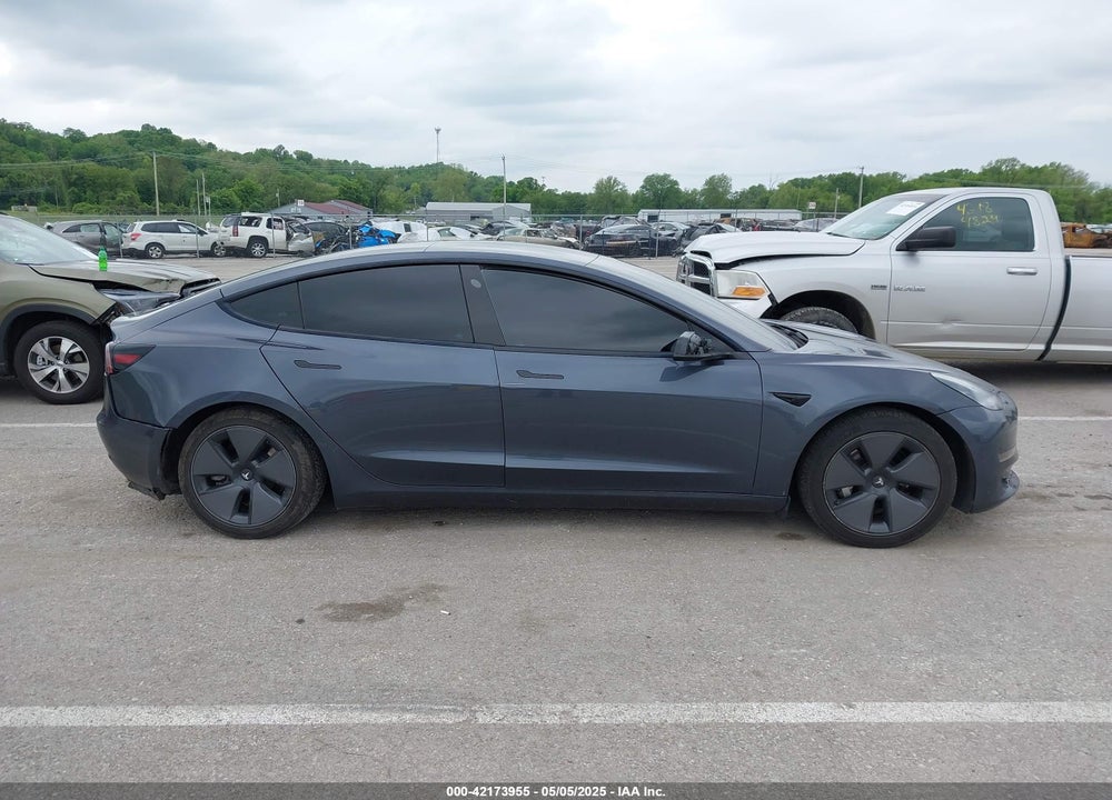 2021 TESLA MODEL 3 STANDARD RANGE PLUS REAR-WHEEL DRIVE VIN: 5YJ3E1EA2MF849124