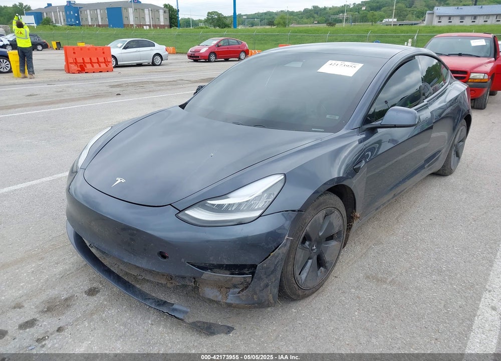 2021 TESLA MODEL 3 STANDARD RANGE PLUS REAR-WHEEL DRIVE VIN: 5YJ3E1EA2MF849124