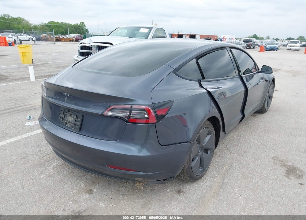 2021 TESLA MODEL 3 STANDARD RANGE PLUS REAR-WHEEL DRIVE VIN: 5YJ3E1EA2MF849124