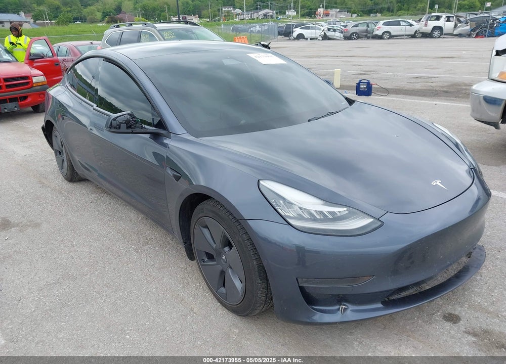 2021 TESLA MODEL 3 STANDARD RANGE PLUS REAR-WHEEL DRIVE VIN: 5YJ3E1EA2MF849124