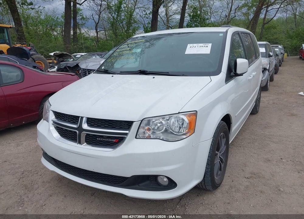 2017 DODGE GRAND CARAVAN SXT VIN: 2C4RDGCG6HR863321