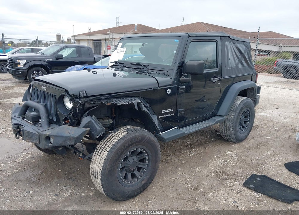 2015 JEEP WRANGLER / VIN: 1C4AJWAG2FL500717