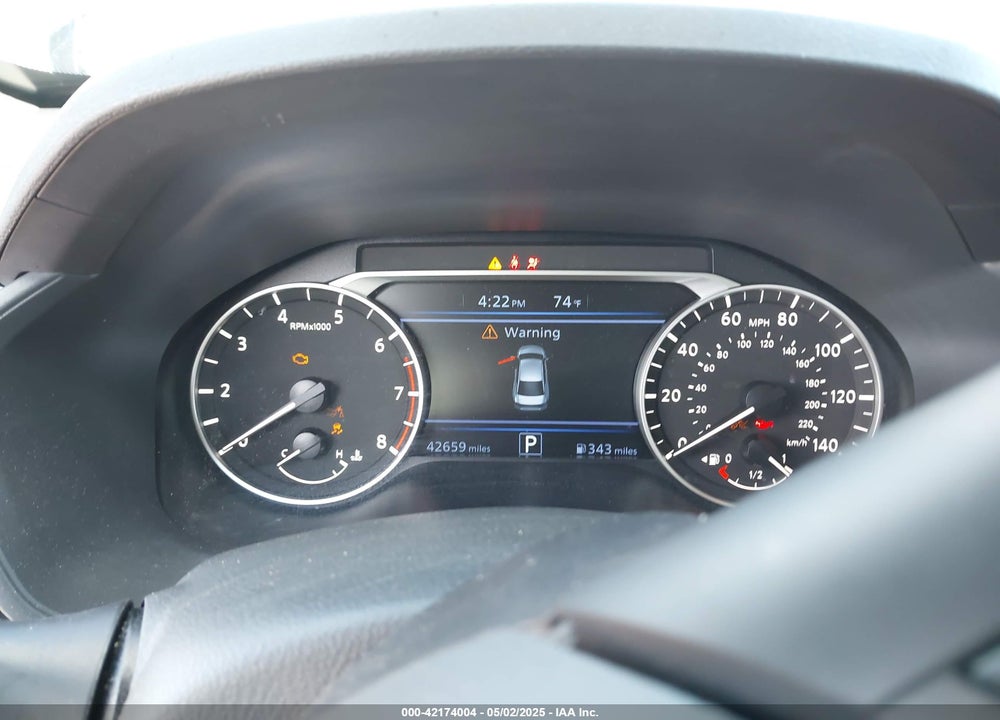 2022 NISSAN ALTIMA SV FWD VIN: 1N4BL4DV0NN369132