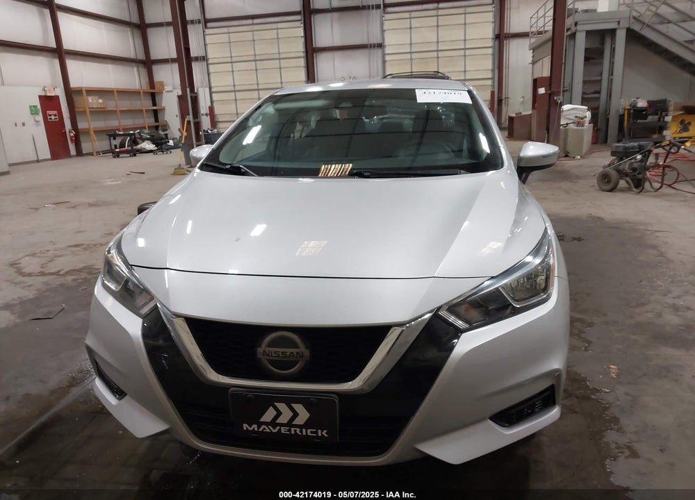 2021 NISSAN VERSA SV XTRONIC CVT VIN: 3N1CN8EV5ML821740