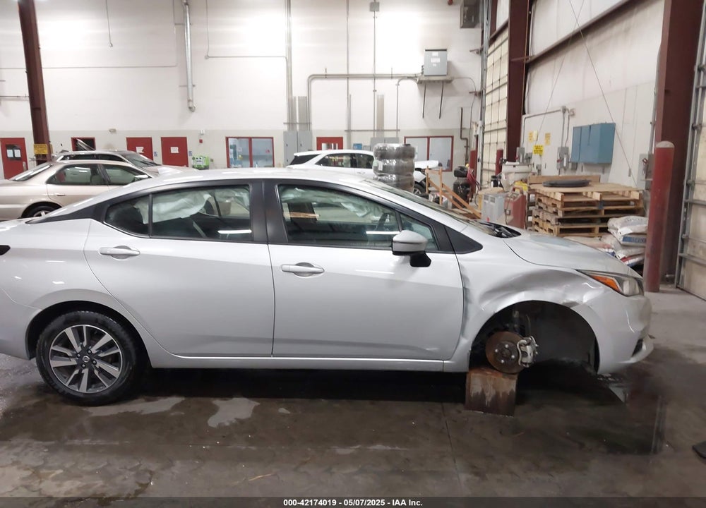 2021 NISSAN VERSA SV XTRONIC CVT VIN: 3N1CN8EV5ML821740