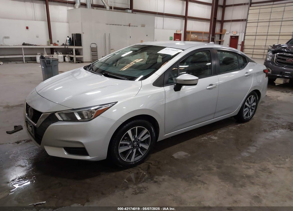 2021 NISSAN VERSA SV XTRONIC CVT VIN: 3N1CN8EV5ML821740