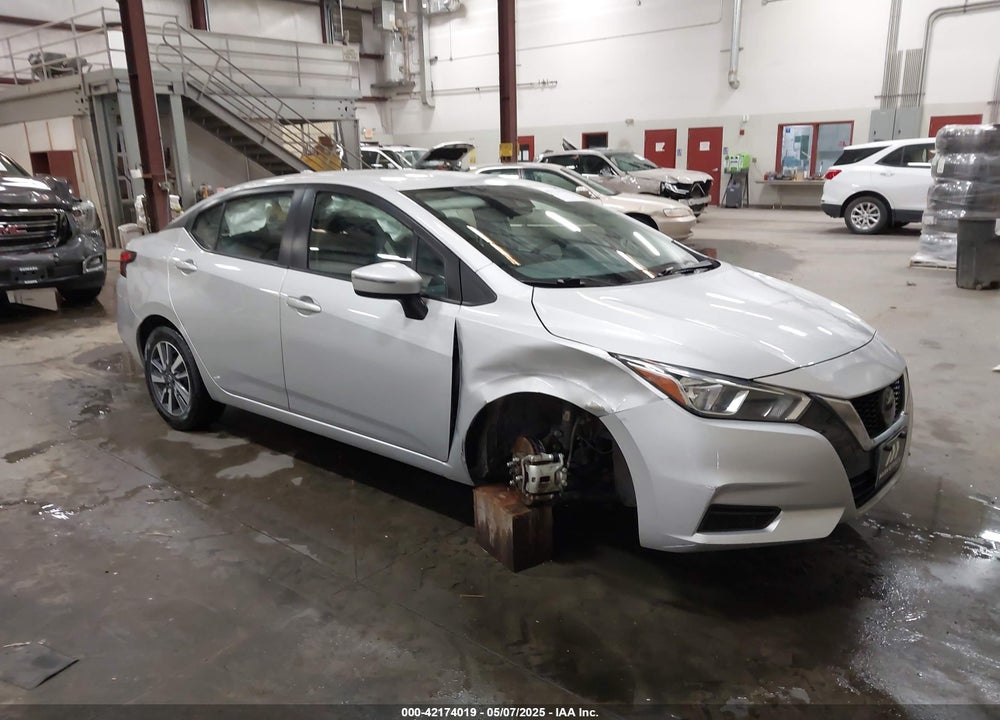 2021 NISSAN VERSA SV XTRONIC CVT VIN: 3N1CN8EV5ML821740