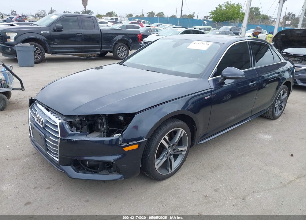 2018 AUDI A4 2.0T TECH ULTRA PREMIUM/2.0T ULTRA PREMIUM VIN: WAULMAF41JN011396