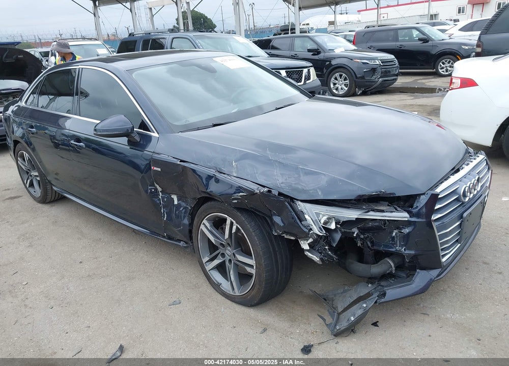 2018 AUDI A4 2.0T TECH ULTRA PREMIUM/2.0T ULTRA PREMIUM VIN: WAULMAF41JN011396