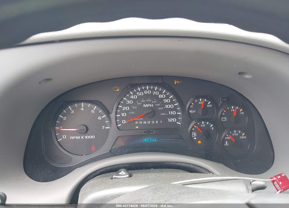 2007 CHEVROLET TRAILBLAZER LS/LT VIN: 1GNDT13S872290747