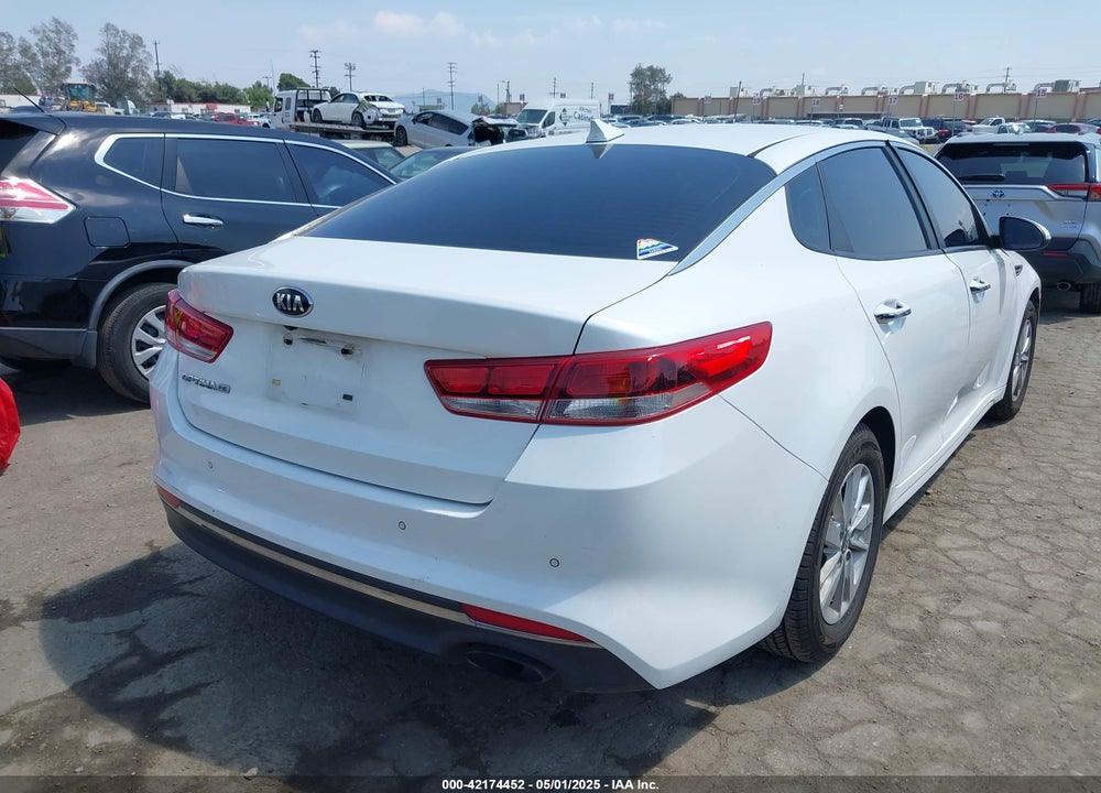 2018 KIA OPTIMA LX VIN: KNAGT4L3XJ5216216