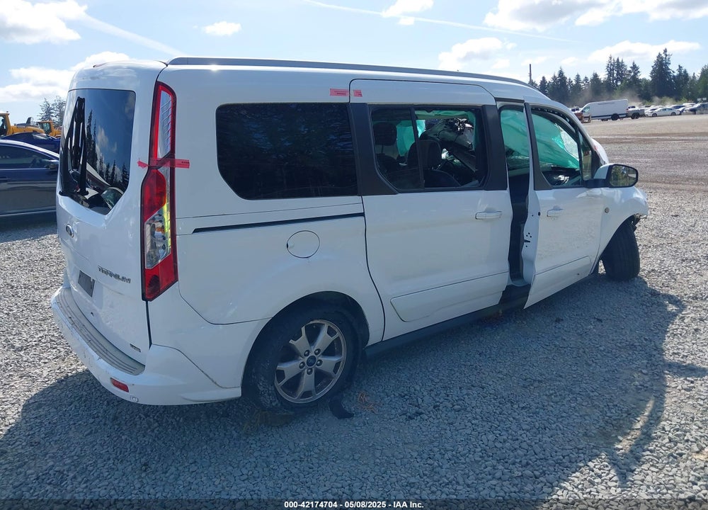 2016 FORD TRANSIT CONNECT TITANIUM VIN: NM0GE9G74G1233663