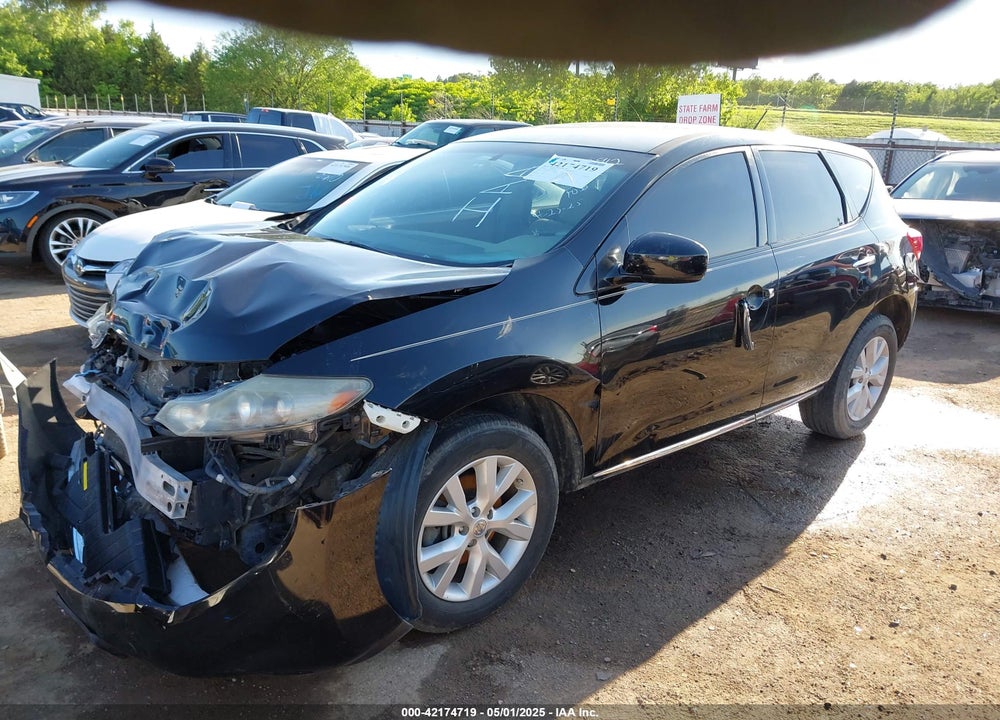 2012 NISSAN MURANO VIN: JN8AZ1MUXCW113912