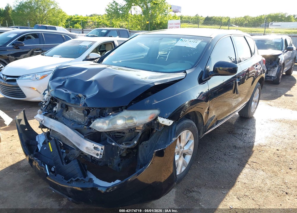 2012 NISSAN MURANO VIN: JN8AZ1MUXCW113912