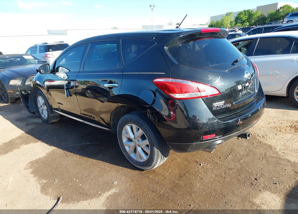 2012 NISSAN MURANO VIN: JN8AZ1MUXCW113912