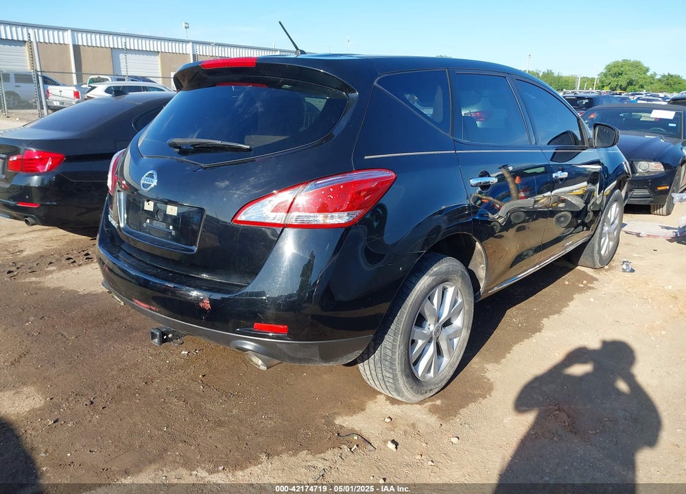 2012 NISSAN MURANO VIN: JN8AZ1MUXCW113912