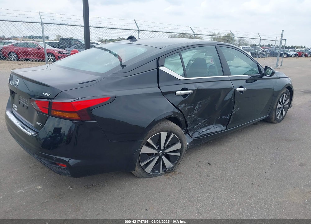 2022 NISSAN ALTIMA SV INTELLIGENT AWD VIN: 1N4BL4DW0NN360939