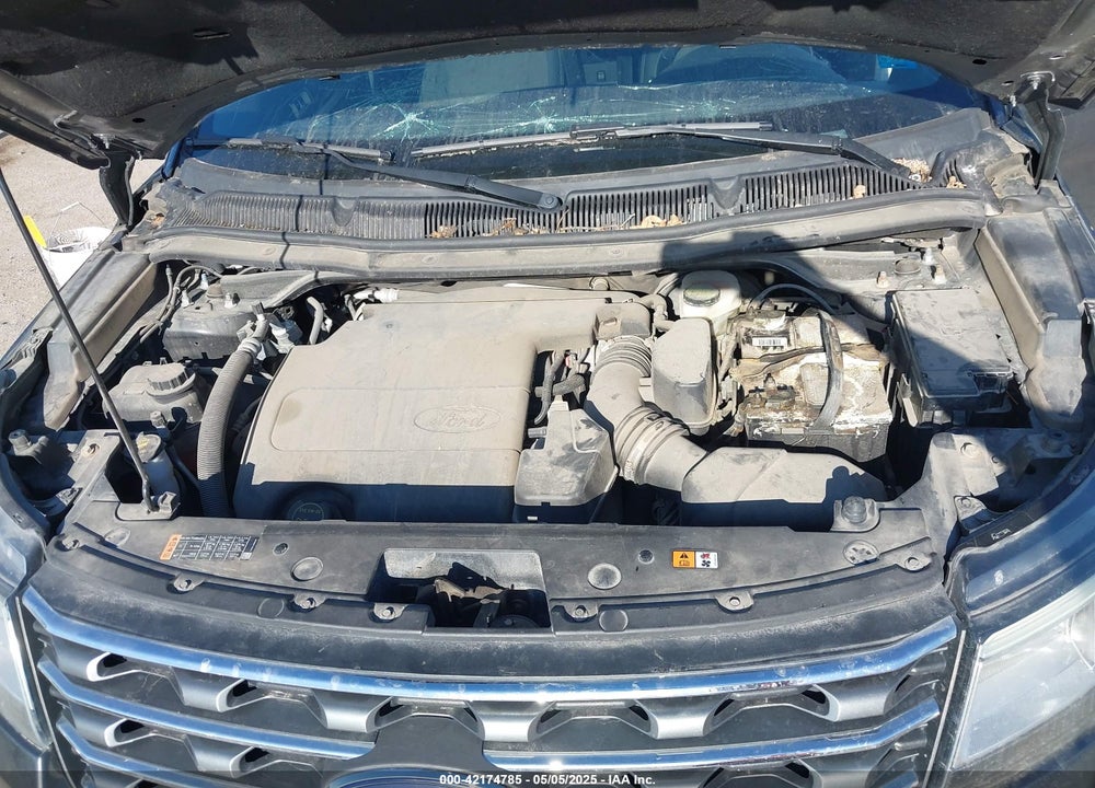 2017 FORD EXPLORER XLT VIN: 1FM5K8D89HGA43961
