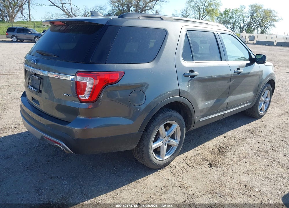 2017 FORD EXPLORER XLT VIN: 1FM5K8D89HGA43961
