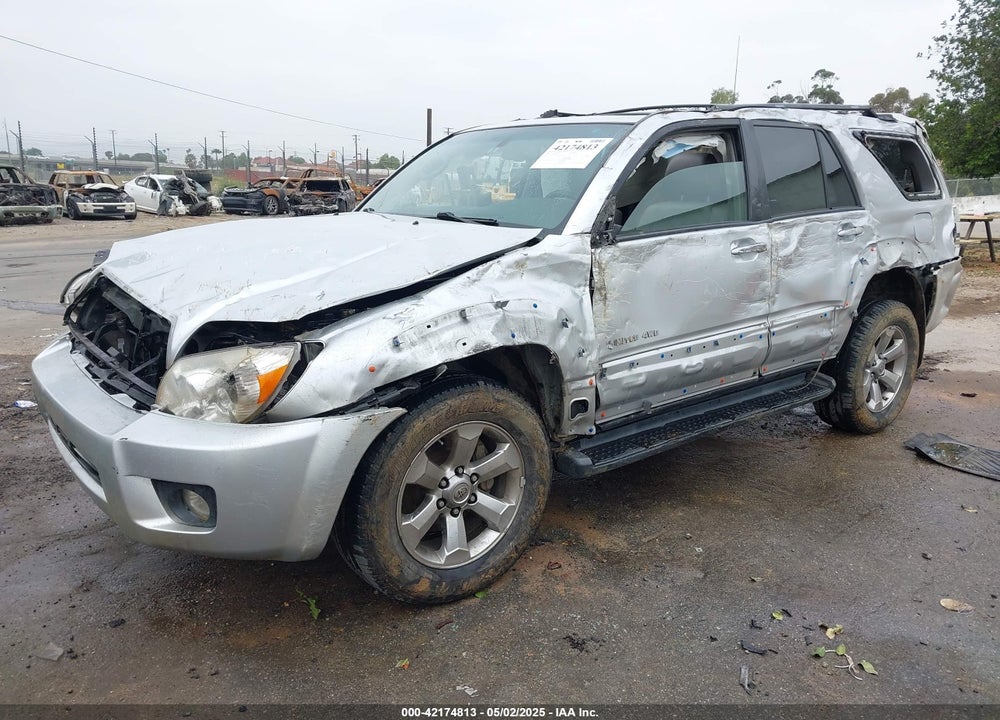 2008 TOYOTA 4RUNNER LIMITED V6 VIN: JTEBU17R78K004047