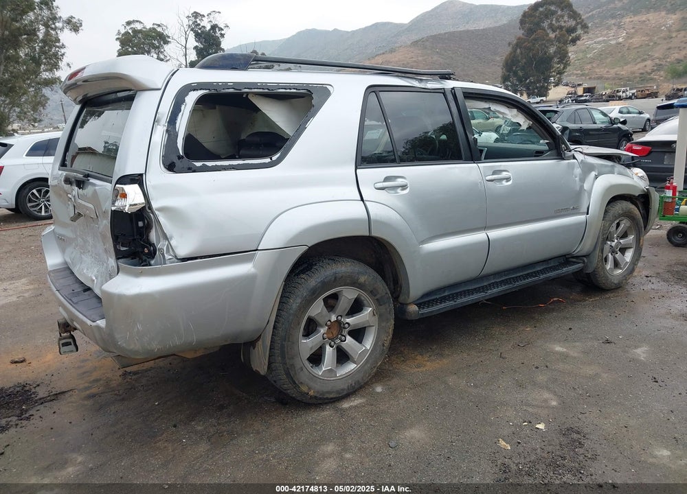 2008 TOYOTA 4RUNNER LIMITED V6 VIN: JTEBU17R78K004047