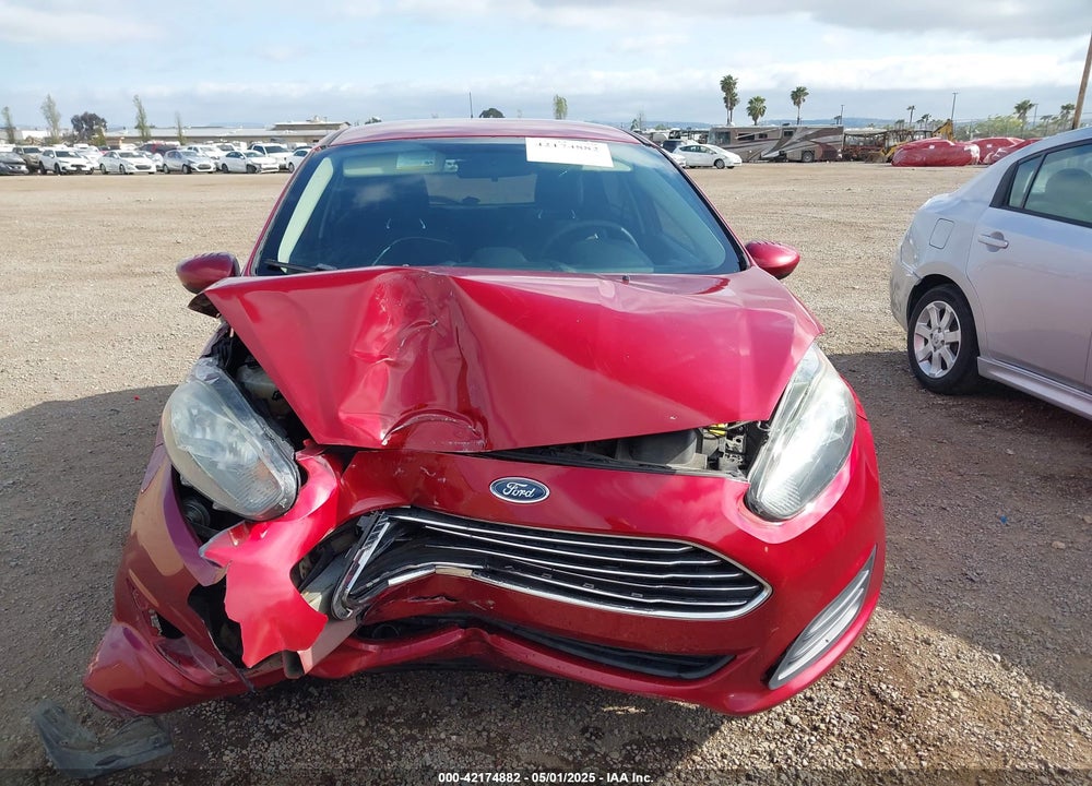 2017 FORD FIESTA SE VIN: 3FADP4EJ6HM158248