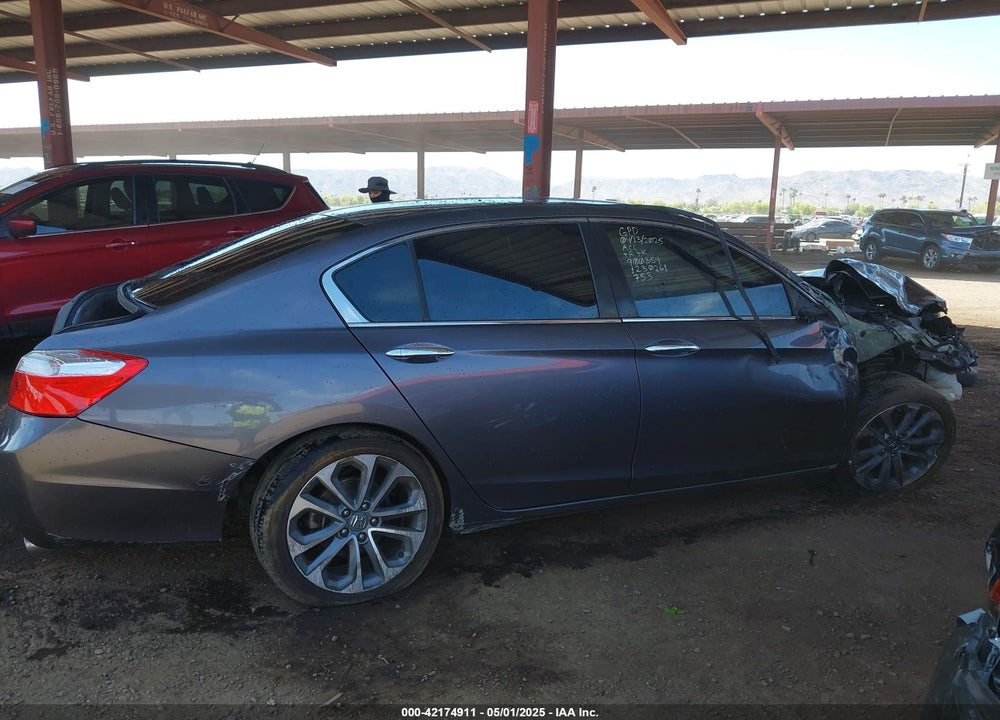 2015 HONDA ACCORD SPORT VIN: 1HGCR2F58FA217415
