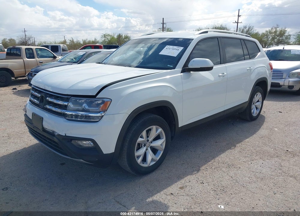 2018 VOLKSWAGEN ATLAS VIN: 1V2KR2CA6JC576835