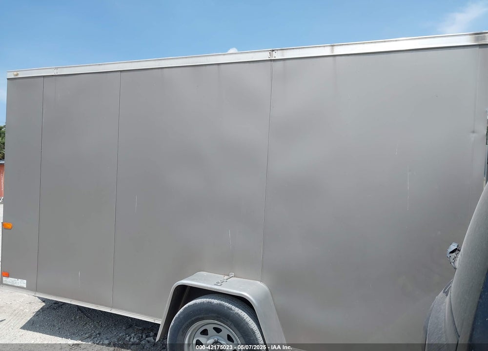 2018 COVERED WAGON 12\' ENCLOSED TRAILER VIN: 53FBE1213JF043574