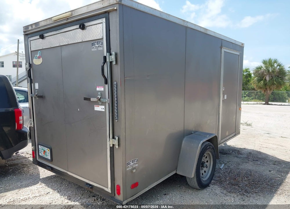 2018 COVERED WAGON 12\' ENCLOSED TRAILER VIN: 53FBE1213JF043574