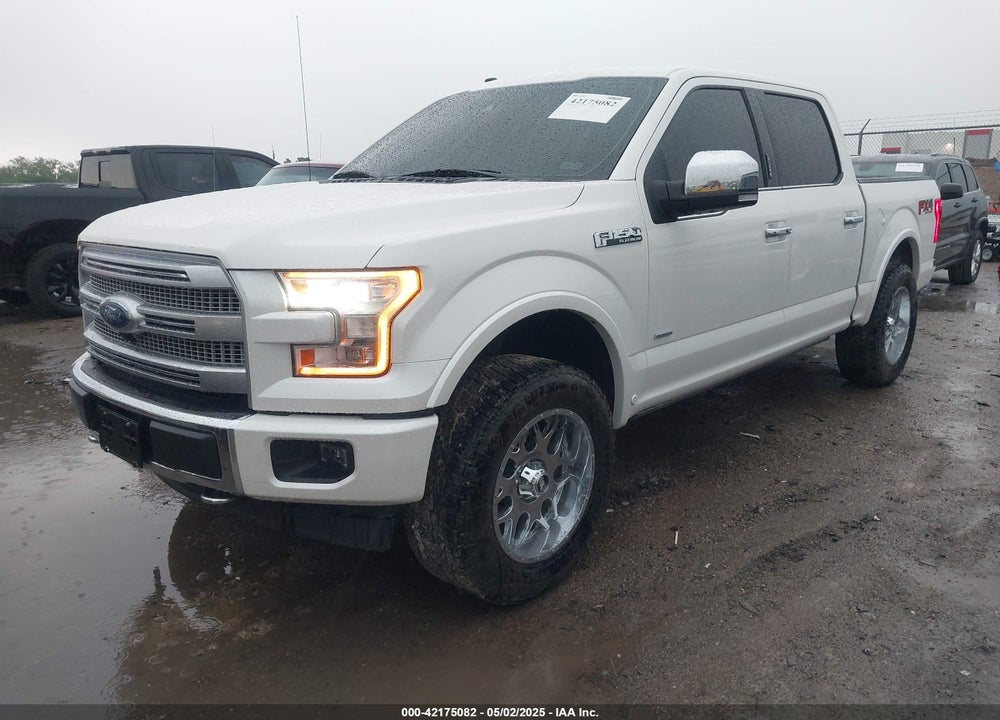 2017 FORD F-150 PLATINUM VIN: 1FTEW1EG9HFC88982