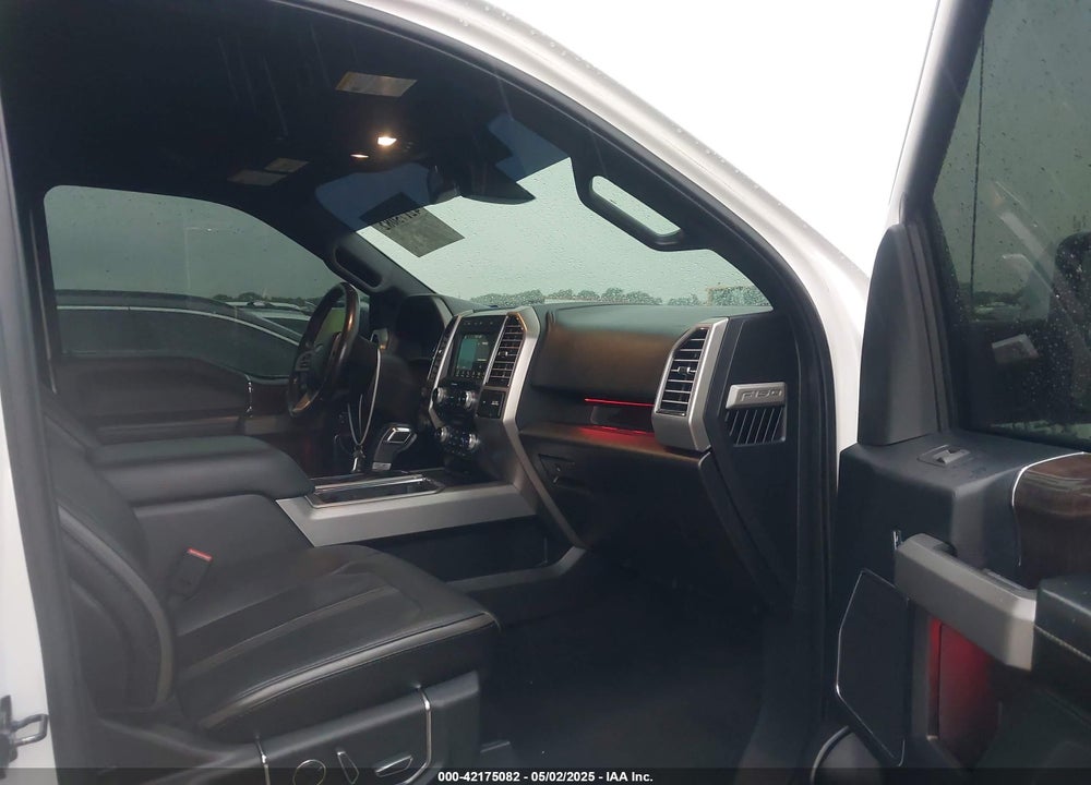 2017 FORD F-150 PLATINUM VIN: 1FTEW1EG9HFC88982