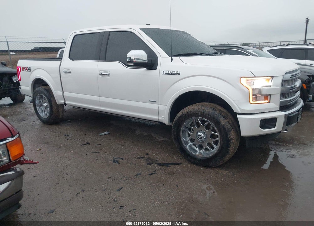 2017 FORD F-150 PLATINUM VIN: 1FTEW1EG9HFC88982