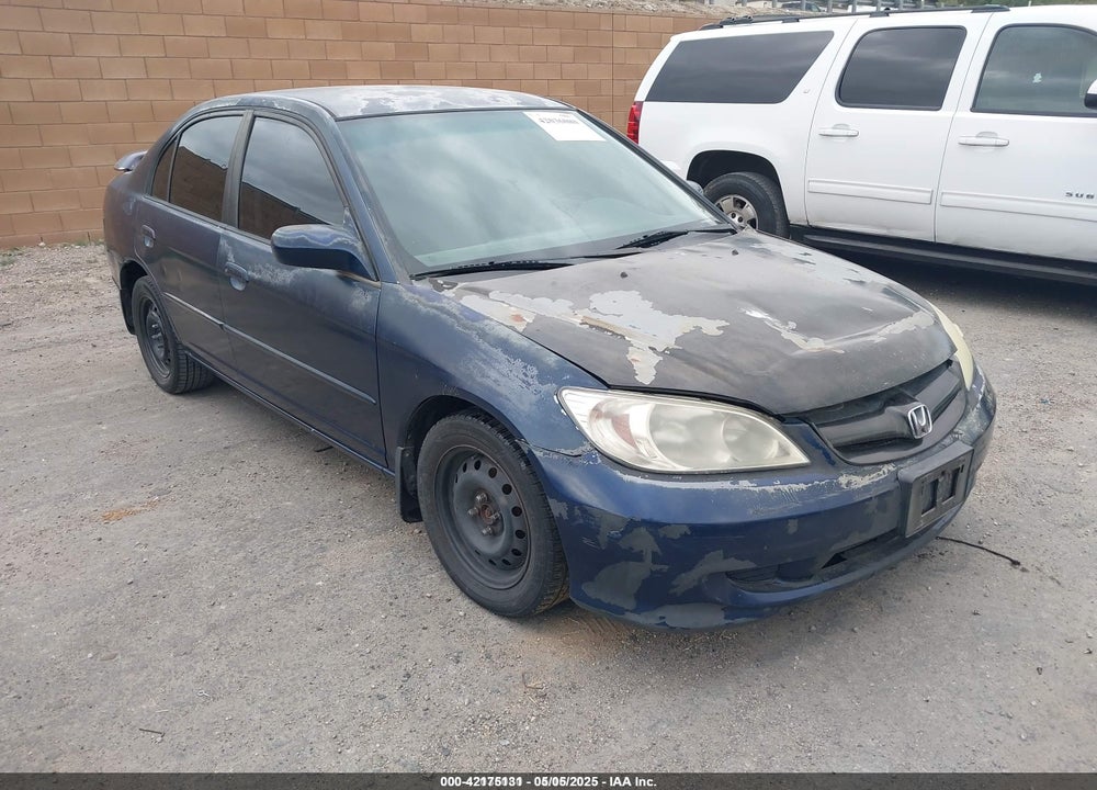 2005 HONDA CIVIC LX VIN: 2HGES16535H542948