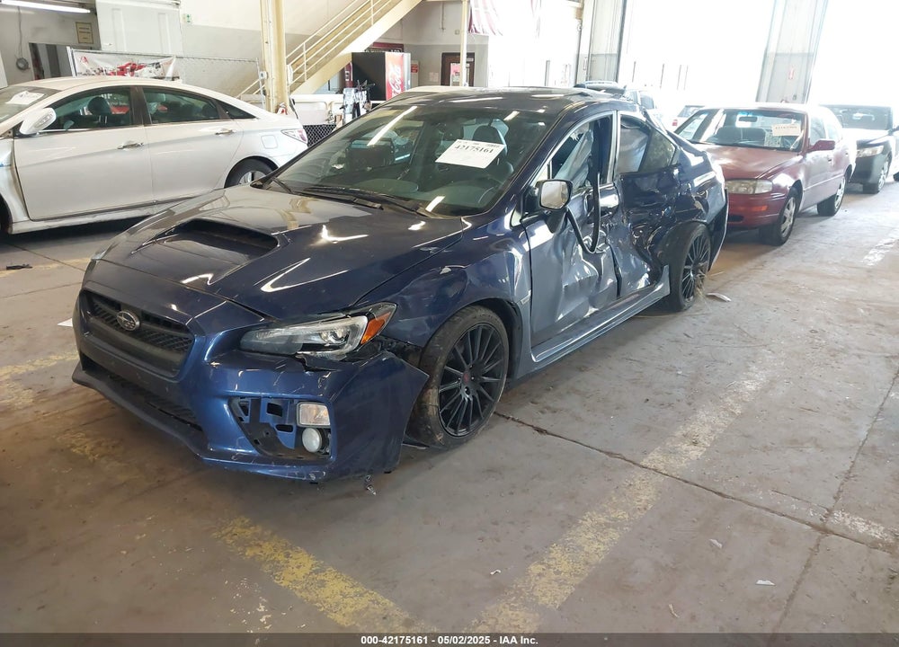 2016 SUBARU WRX LIMITED VIN: JF1VA1L68G9807029