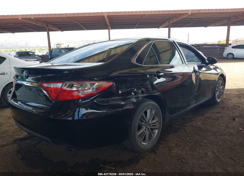 2016 TOYOTA CAMRY SE VIN: 4T1BF1FK0GU254005
